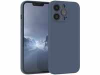 EAZY CASE - Silikonhülle für iPhone 13 Pro Hülle Silikon Case Blau weich