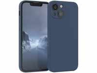 EAZY CASE - Silikonhülle für iPhone 13 Mini Hülle Silikon Case Blau weich