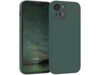 EAZY CASE - Silikonhülle für iPhone 13 Mini Hülle Silikon Case Grün weich