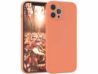 EAZY CASE - Silikonhülle für iPhone 12 Pro Max Hülle Silikon Case Orange...