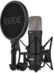 R&Oslash;DE NT1 Signature Series Gro&szlig;membrankondensatormikrofon mit Schockhalterung,