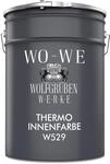 WO-WE W529 Thermo Innenfarbe &ndash; Wandfarbe & Wandbeschichtung f&uuml;r Wohnr&auml;ume,