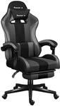 Huzaro Force 4.7 Gaming Stuhl - Ergonomischer B&uuml;rostuhl & PC Stuhl &ndash; Grau 