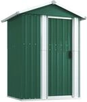 vidaXL Ger&auml;teschuppen, Ger&auml;tehaus mit Schiebet&uuml;r, Garten Schuppen f&uuml;r...