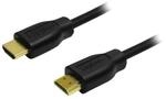 LogiLink CH0076 - HDMI High Speed mit Ethernet (V1.4) Kabel, 2X 19-pin Male...