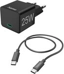 Hama Schnellladeger&auml;t, mit USB C Ladekabel (Set, Ladeadapter 25 Watt, USB