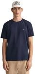 Gant Herren Reg Shield T-Shirt T Shirt, Evening Blue, M EU