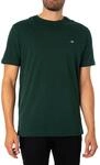 GANT Men's D2. Archive Shield Ss T-Shirt T-Shirt