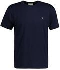 GANT Herren Slim Shield T-shirt T Shirt, Evening Blue, M EU