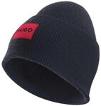 Hugo Herren Xaff 6 Beanie, Navy410, Einheitsgr&ouml;&szlig;e EU