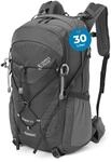Terra Peak&reg; Premium Wanderrucksack 30L (FLEX 30) Damen Herren & Erwachsene mittel