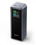 Anker Prime 27.650mAh Power Bank (250W), 3-Port Powerbank, Smarte App Kontrolle,