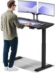 Desktronic Homeone H&ouml;henverstellbarer Schreibtisch 120 &times; 60 cm &ndash; Elektrischer