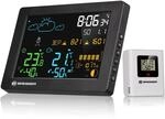 Bresser MeteoTemp Baro HZ Farbwetterstation - Ihr t&auml;glicher Begleiter f&uuml;r pr&auml;zise
