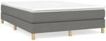 vidaXL Boxspringbettgestell, Polsterbett Bett f&uuml;r Schlafzimmer, Bettrahmen mit