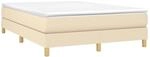 vidaXL Boxspringbettgestell, Polsterbett Bett f&uuml;r Schlafzimmer, Bettrahmen mit