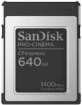 SanDisk PRO-CINEMA CFexpress Type-B-Speicherkarte 640 GB (F&uuml;r den Einsatz von