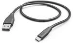 Hama Ladekabel USB A auf USB C, 1,5m (Schnellladung, Handy Ladekabel, Datenkabel, USB