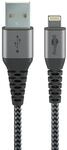 Goobay 49269 Lightning auf USB Kabel / MFi Apple Ladekabel Lightning Kabel / 480
