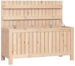 vidaXL Gartentruhe, Gartenm&ouml;bel Kiste mit Deckel, Gartenbox Auflagenbox f&uuml;r...