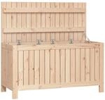 vidaXL Gartentruhe, Gartenm&ouml;bel Kiste mit Deckel, Gartenbox Auflagenbox f&uuml;r...
