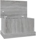 vidaXL Truhe Grau Sonoma 50x30x28 cm Holzwerkstoff