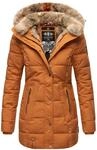 MARIKOO Damen Winter Jacke Mantel Parka warm gef&uuml;tterte Winterjacke B817