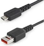 StarTech.com 1m USB-Datenblocker Kabel - USB-A auf USB Micro-B Sicheres Ladekabel -