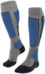 FALKE Herren Skisocken SK2 Intermediate Vegan M Kh Lyocell Funktionsmaterial warm