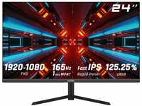 KTC Gaming Monitor 24 Zoll, Fast IPS 165Hz 1ms Monitor, 1080P FHD 1920x1080,...