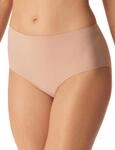 Schiesser Damen Maxislip-Invisible Soft Taillen-Shapewear, Maple_166916, 38