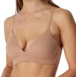Schiesser Damen BH gepaddet ohne B&uuml;gel - Invisible Soft, Maple_166568, 75C