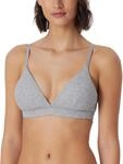 Schiesser Damen Soft BH Organic Cotton - Pure Rib