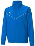 PUMA Unisex Kinder Teamrise All Weather Jkt Jr Windbreaker, Blau, 164 EU
