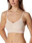 Schiesser Damen Bustier Spaghettitr&auml;ger mit herausnehmbaren Pads - Invisible Soft