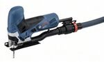 Bosch Professional Stichs&auml;ge GST 90 E (Leistung 650 Watt, 1x S&auml;geblatt, Absaug-Set,