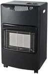 Infrarot Gasheizung 4,2 KW 3 Stufen anthrazit f&uuml;r 20-80m&sup2; Butan Propan Gas