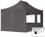 TOOLPORT 3x4,5m Faltpavillon Pavillon Partyzelt Gazebo Stahl 30mm, 4...