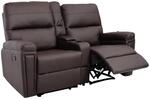 Mendler 2er Kinosessel HWC-K17, Relaxsessel Fernsehsessel Sofa, Nosagfederung