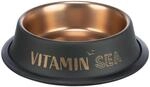 TRIXIE Hundenapf aus Edelstahl BE NORDIC 700 ml schwarz/bronze - moderner Fressnapf