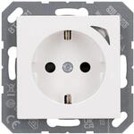 JUNG HOME Smart Steckdose Energy mit Strommessung Sprach- und Appsteuerung Kompatibel
