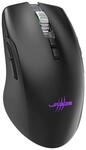 uRage Gaming-Maus Reaper 510 Wireless, kabellose Maus mit 9 programmierbaren Tasten,
