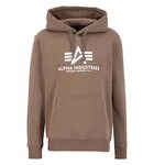 Alpha Industries Basic Hoody Kapuzensweat f&uuml;r Herren Taupe
