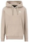 Alpha Industries Basic Hoody Small Logo Kapuzensweat f&uuml;r Herren Vintage Sand