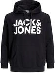 JACK & JONES Hoodie Herren Regular Fit JJEADRIAN Kapuzenpullover Pullover Sweater