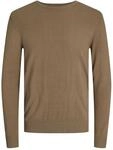 Jack & Jones Strickpullover Herren, Otter, S