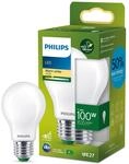 Philips LED Classic ultraeffiziente E27 Lampe (100 W), matte LED Lampe mit
