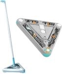 Livington Deeper Sweeper - Akku Bodenreiniger mit 4 rotierenden B&uuml;rsten & LED-Licht