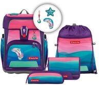 Step by Step Cloud Ocean Schulranzen-Set 5-teilig Dolphin Lana
