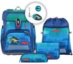 Step by Step Schulranzen-Set Cloud Ocean Space Craft Spike, 5-teilig, gelb-blau,